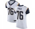 Los Angeles Rams #76 Orlando Pace White Vapor Untouchable Elite Player Football Jersey