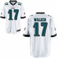 Philadelphia Eagles #17 Michael Walker Nike White Vapor Limited Jersey