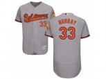 Baltimore Orioles #33 Eddie Murray Grey Flexbase Authentic Collection MLB Jersey