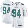 Miami Dolphins #94 Lawrence Timmons Game White NFL Jersey
