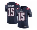New England Patriots #15 Chris Hogan Limited Navy Blue Rush NFL Jersey