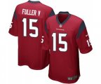 Houston Texans #15 Will Fuller V Game Red Alternate Football Jersey