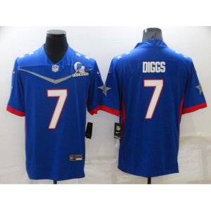 Dallas Cowboys #7 Trevon Diggs Nike Royal 2022 NFC Pro Bowl Limited Player Jersey