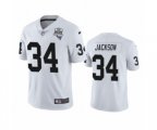 Las Vegas Raiders #34 Bo Jackson White 2020 Inaugural Season Vapor Limited Jersey