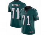 Philadelphia Eagles #71 Jason Peters Vapor Untouchable Limited Midnight Green Team Color NFL Jersey