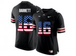 2016 US Flag Fashion Ohio State Buckeyes J.T. Barrett #16 College Football Limited Jersey - Black