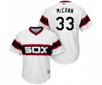 Chicago White Sox #33 James McCann Replica White 2013 Alternate Home Cool Base Baseball Jersey