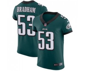 Philadelphia Eagles #53 Nigel Bradham Midnight Green Team Color Vapor Untouchable Elite Player Football Jersey