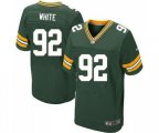 Green Bay Packers #92 Reggie White Elite Green Team Color Football Jersey