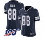 Dallas Cowboys #88 Michael Irvin Navy Blue Team Color Vapor Untouchable Limited Player 100th Season Football Jersey