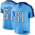 Tennessee Titans #51 Will Compton Limited Light Blue Rush Vapor Untouchable NFL Jersey