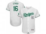 Los Angeles Dodgers #16 Andre Ethier White Celtic Flexbase Authentic Collection MLB Jersey