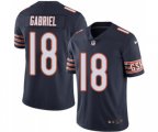Chicago Bears #18 Taylor Gabriel Navy Blue Team Color Vapor Untouchable Limited Player Football Jersey