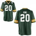 Green Bay Packers #20 Kevin King Nike Green Vapor Limited Player Jersey