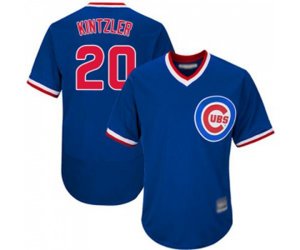 Chicago Cubs #20 Brandon Kintzler Royal Blue Cooperstown Flexbase Authentic Collection Baseball Jersey