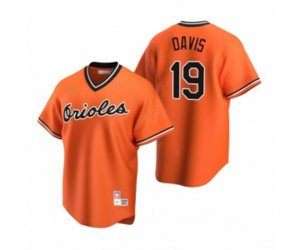 Baltimore Orioles Chris Davis Nike Orange Cooperstown Collection Alternate Jersey