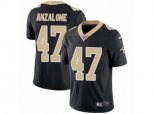 New Orleans Saints #47 Alex Anzalone Vapor Untouchable Limited Black Team Color NFL Jersey