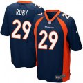Denver Broncos #29 Bradley Roby Game Navy Blue Alternate NFL Jersey