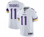 Minnesota Vikings #11 Laquon Treadwell White Vapor Untouchable Limited Player Football Jersey
