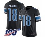 Detroit Lions #18 Jermaine Kearse Limited Black Rush Vapor Untouchable 100th Season Football Jersey