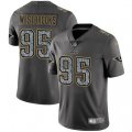 Los Angeles Rams #95 Ethan Westbrooks Gray Static Vapor Untouchable Limited NFL Jersey