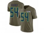 Seattle Seahawks #54 Bobby Wagner Limited Olive 2017 Salute to Service NFL Jersey
