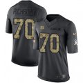 New York Giants #70 Weston Richburg Limited Black 2016 Salute to Service NFL Jersey