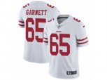 San Francisco 49ers #65 Joshua Garnett Vapor Untouchable Limited White NFL Jersey