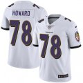 Baltimore Ravens #78 Austin Howard White Vapor Untouchable Limited Player NFL Jersey