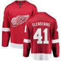 Detroit Red Wings #41 Luke Glendening Fanatics Branded Red Home Breakaway NHL Jersey
