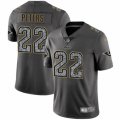 Los Angeles Rams #22 Marcus Peters Gray Static Vapor Untouchable Limited NFL Jersey