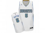 Denver Nuggets #5 Will Barton Swingman White Home NBA Jersey