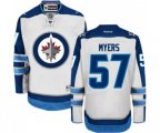 Winnipeg Jets #57 Tyler Myers Authentic White Away NHL Jersey