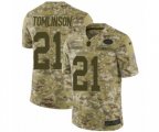 New York Jets #21 LaDainian Tomlinson Limited Camo 2018 Salute to Service NFL Jersey