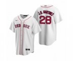 Boston Red Sox J.D. Martinez Nike White Replica Home Jersey