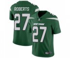 New York Jets #27 Darryl Roberts Green Team Color Vapor Untouchable Limited Player Football Jersey