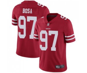 San Francisco 49ers #97 Nick Bosa Red Team Color Vapor Untouchable Limited Player Football Jersey