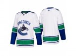 Vancouver Canucks White 2017-2018 Season New-Look Blank Jersey