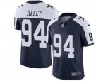 Dallas Cowboys #94 Charles Haley Vapor Untouchable Limited Navy Blue Throwback Alternate NFL Jersey