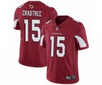 Arizona Cardinals #15 Michael Crabtree Red Team Color Vapor Untouchable Limited Player Football Jersey