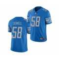 Detroit Lions #58 Penei Sewell 2021 Football Draft Blue Vapor Untouchable Limited Jersey