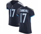 Tennessee Titans #17 Ryan Tannehill Navy Blue Team Color Vapor Untouchable Elite Player Football Jersey