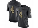 Cleveland Browns #4 Britton Colquitt Limited Black 2016 Salute to Service NFL Jersey