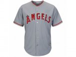 Los Angeles Angels of Anaheim Majestic Blank Gray Road Cool Base Team Jersey
