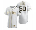 Boston Red Sox Mookie Betts Nike White Authentic Golden Edition Jersey