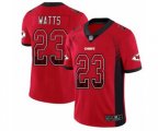 Kansas City Chiefs #23 Armani Watts Limited Red Rush Drift Fashion Football Jersey