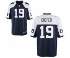 Dallas Cowboys #19 Amari Cooper Game Navy Blue Throwback Alternate NFL Jersey