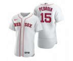 Boston Red Sox Dustin Pedroia Nike White 2020 Authentic Jersey