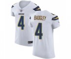 Los Angeles Chargers #4 Michael Badgley White Vapor Untouchable Elite Player Football Jersey