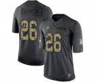 Pittsburgh Steelers #26 Mark Barron Limited Black 2016 Salute to Service Football Jersey